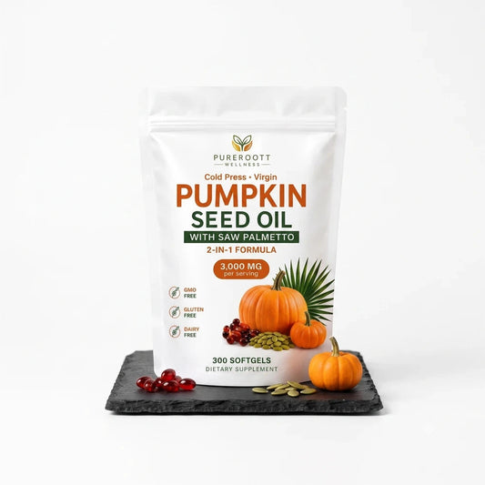 Pumpkin Seed Oil with Saw Palmetto Softgels